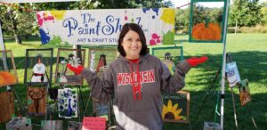 Craft Show Paint Shack Booth Eau Claire Wi