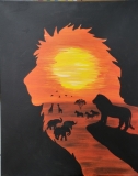 Outline Lion King