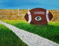 Green and Gold Football