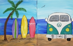 Surfboards and Volkswagon