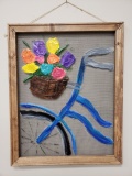 Screen - Half Bike with Flower basket