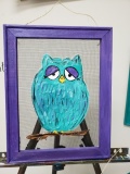 Screen - Colorful Owl 11x14