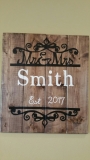 Wood Mr & Mrs Smith (14x16)