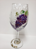 Glass - Grapes