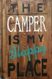 Wood The Camper is my Happy Place (10x16 or 19)