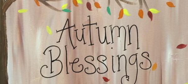 Fall Autumn Blessings Painting at the Paint Shack in Eau Claire