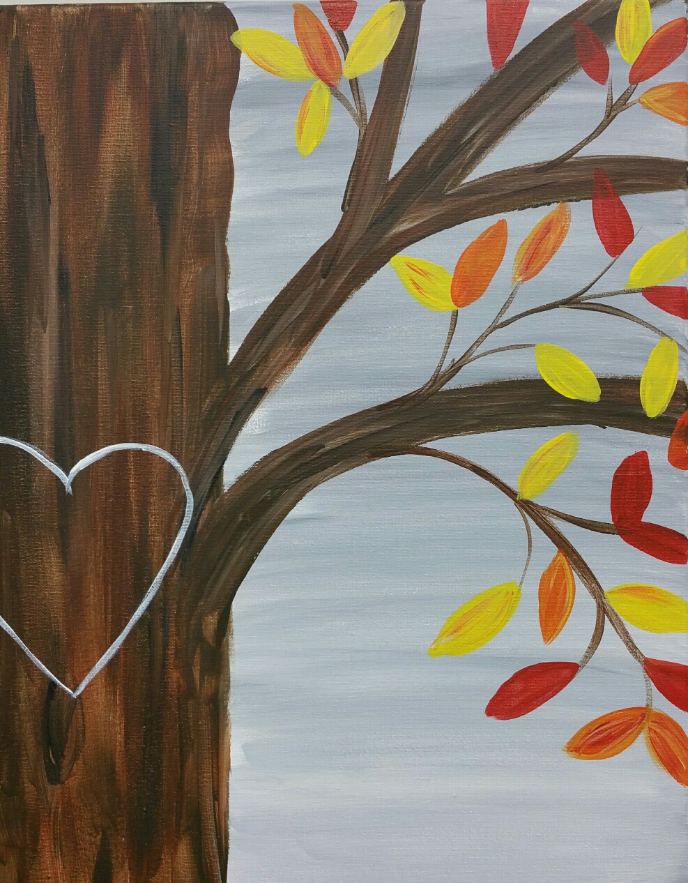 Fall "Couples" tree (EC Studio)
