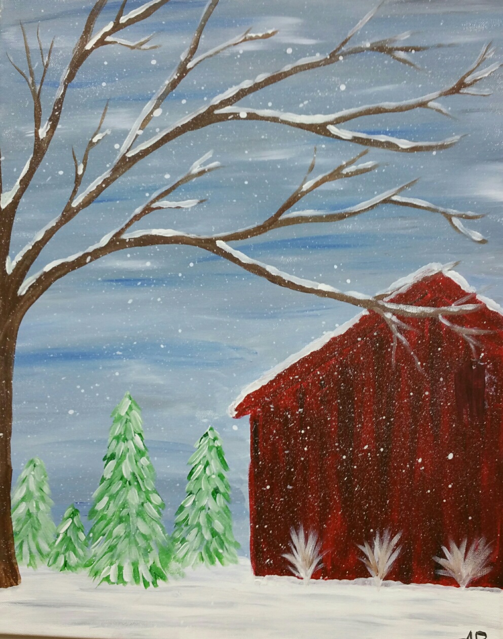Winter Barn (EC Studio)