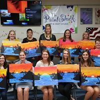 The best place in Eau Claire for ladies night out, birthday parties, bachelorette parties, art camp, Painting at the Paint Shack in Eau Claire