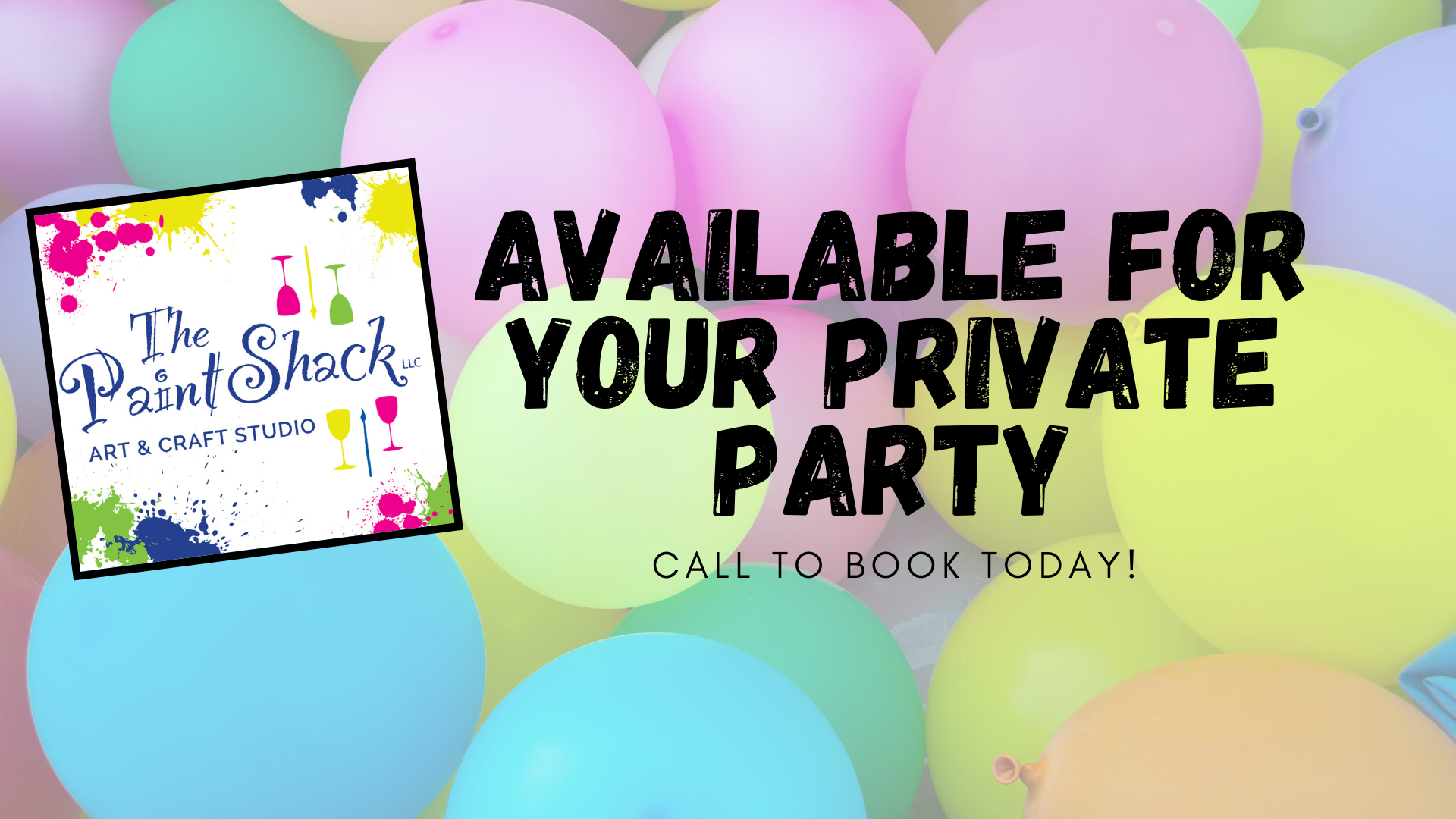 Available for your Private Party