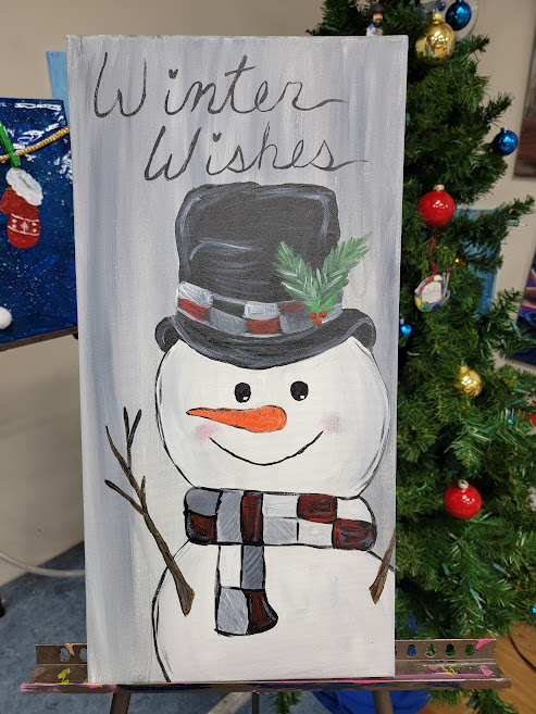 Winter Wishes - snowman