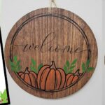 Round Wood Sign 10 inch  (Black River Falls)