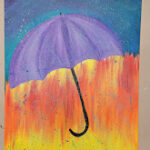 Splatter Umbrella (Black River Falls- Skyline)