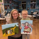 Open Paint & Shattered Glass Buffet